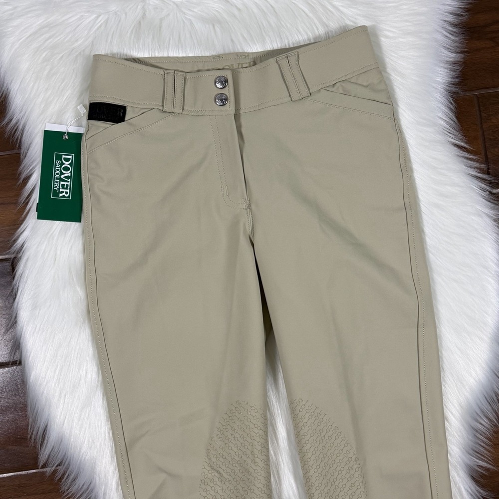 Dover Saddlery Full seat Riding Breeches in Beige - Picture 2 of 10